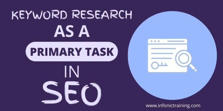 Why Keyword Research Is Primary Task In SEO?