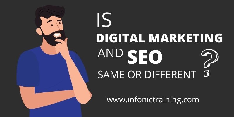 Is Digital Marketing And SEO The Same Thing?