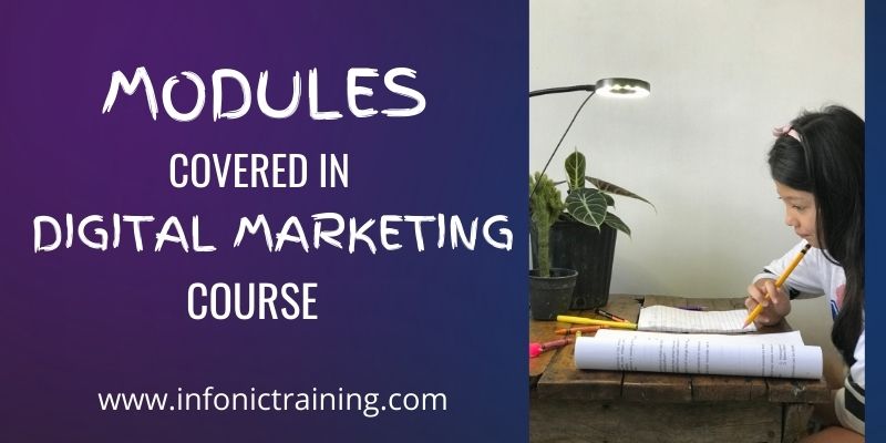 Modules In Digital Marketing Course