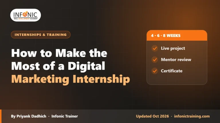 How to Make the Most of a Digital Marketing Internship