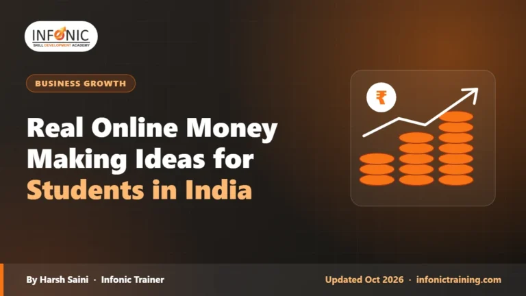 Real Online Money Making Ideas for Students in India (2026)