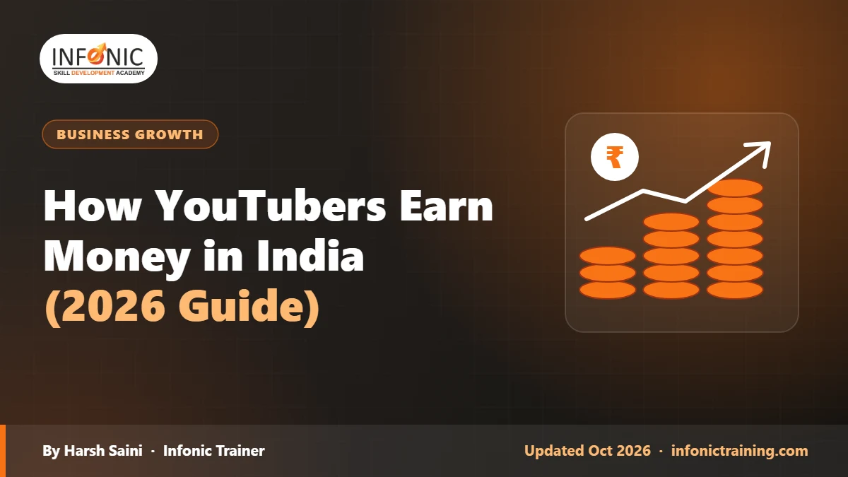 How YouTubers Earn Money in India (2026 Guide)